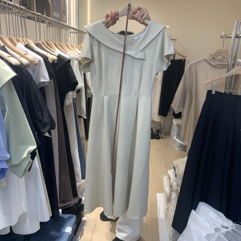 ARCHER韓國直郵女士新品時尚推薦26春夏休閑連衣裙包含腰帶ARCHER連衣裙