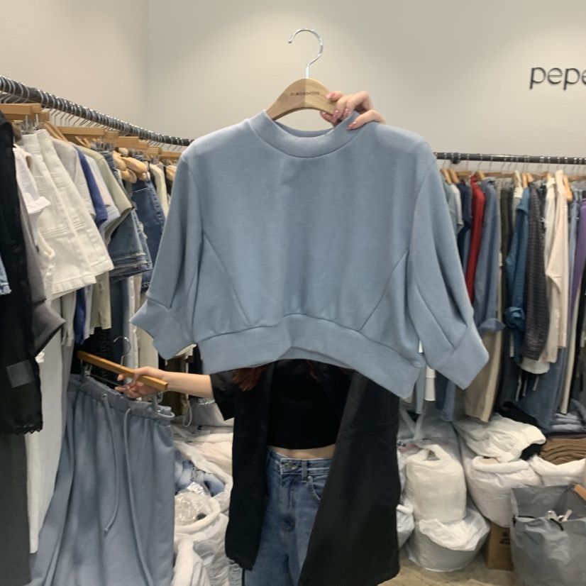 ALMOND PEPE韓國代購女士新品推薦休閑26夏季熱賣人氣衛衣ALMOND PEPE衛衣