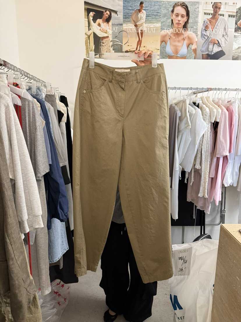 LONDON FLAT韓國東大門代購女裝新品熱賣時尚26春夏休閑褲LONDON FLAT休閑褲
