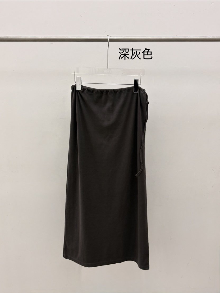 OURS韓國直郵實拍女裝新款熱賣休閑時尚26夏季職業人氣長裙OURS長裙