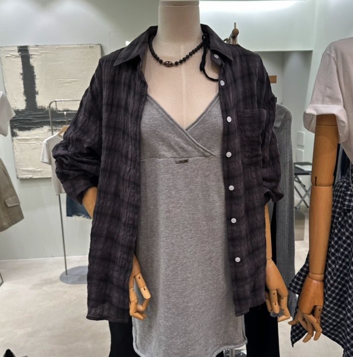 PART3韓國直郵女裝新品26夏季休閑熱賣襯衫蕾絲衫不含內搭Part.3襯衫/蕾絲衫