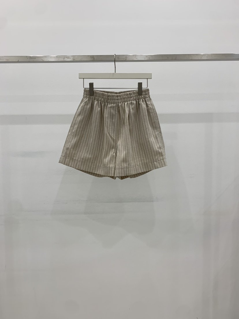ARVE韓國直郵女士新品26夏季26春夏推薦休閑人氣短褲亞麻布ARVE短褲