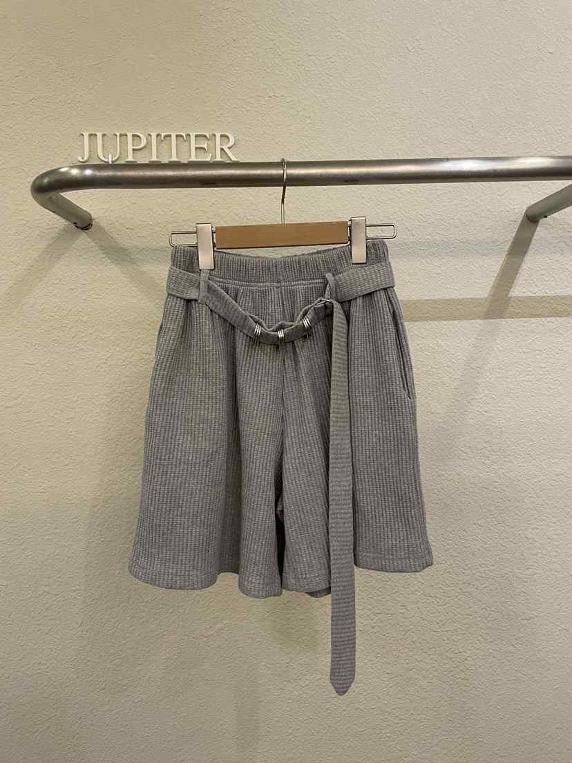 JUPITER韓國代購女士新款時尚推薦熱賣26夏季26春夏短褲腰帶JUPITER短褲