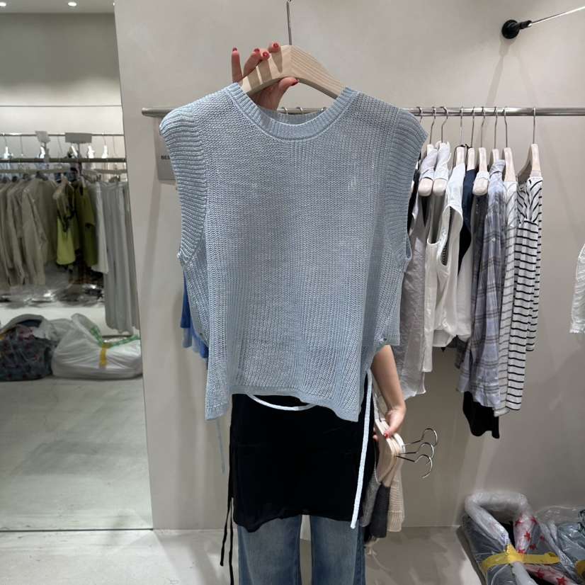 Color B韓國直郵女士新品26春夏26夏季熱賣時尚職業馬甲Color B馬甲
