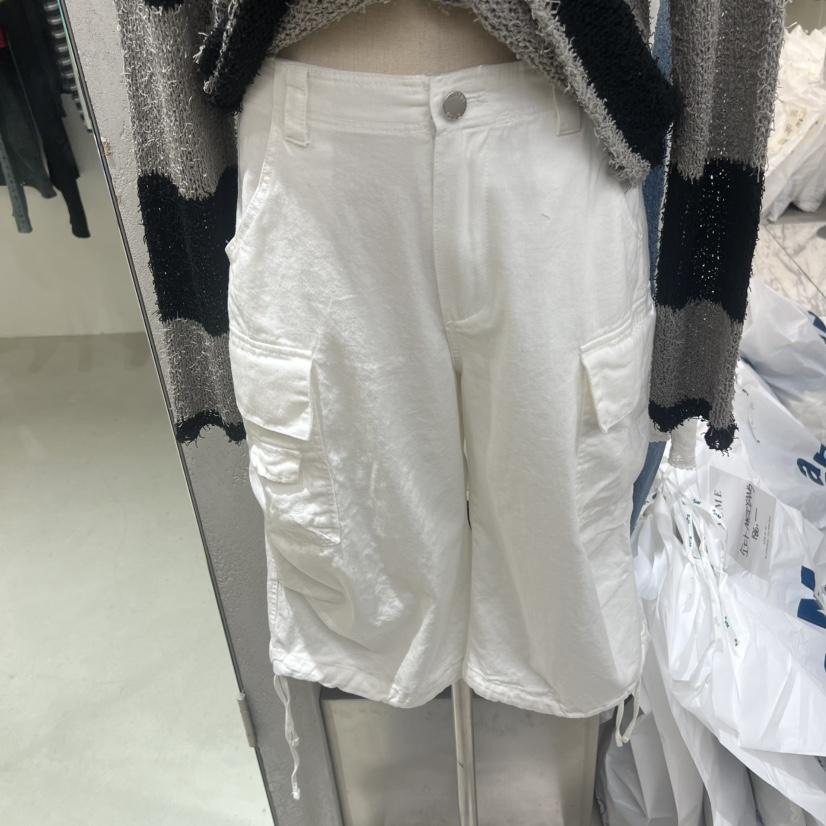 ACME東大門實拍韓國女裝新品26春夏時尚休閑熱賣短褲口袋ACME短褲