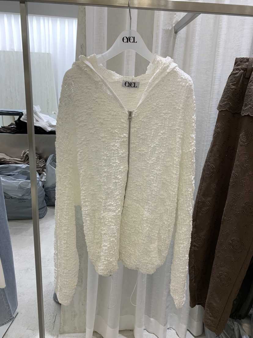 EYEL韓國直郵女裝新品推薦人氣26春夏熱賣夾克連帽衫花朵EYEL夾克