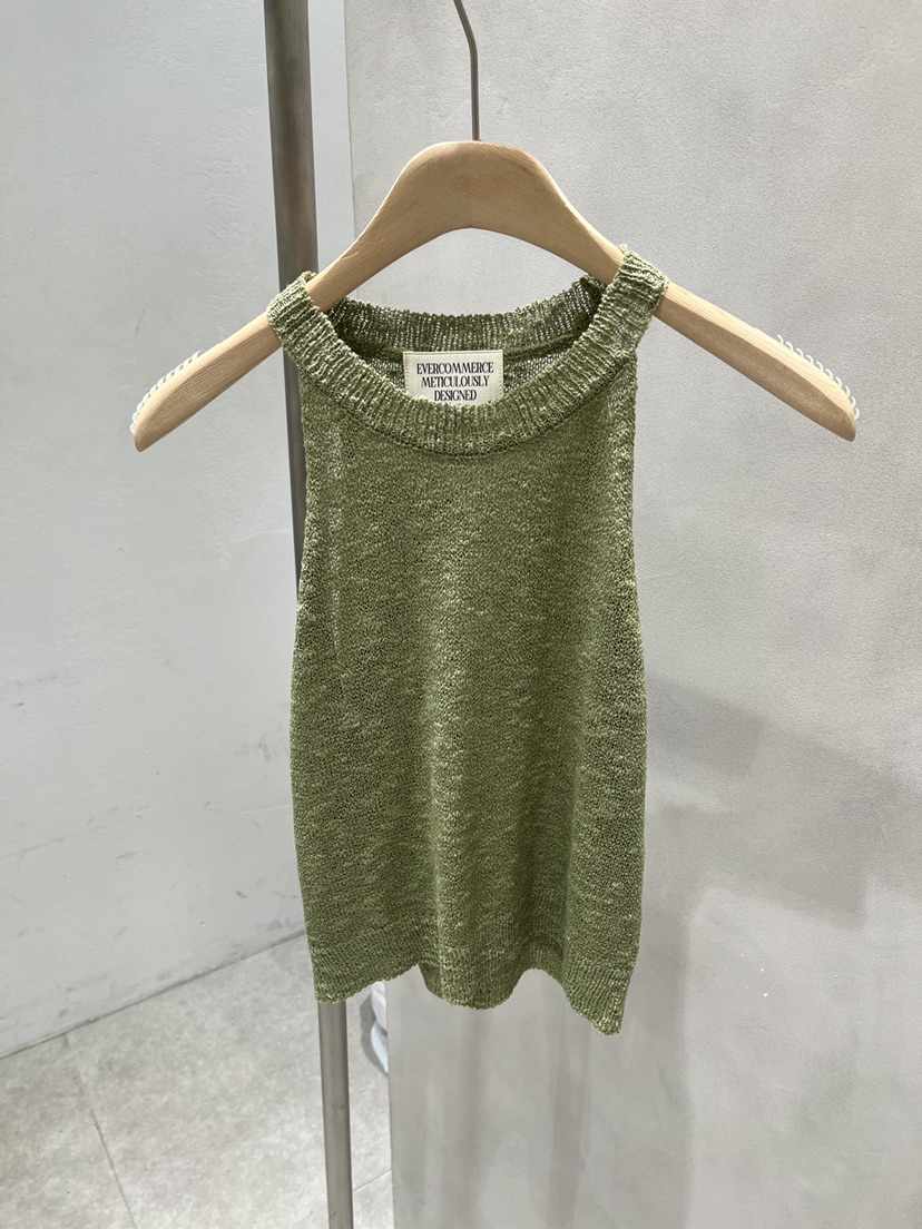 EVERCOMMERCE METICULOUSLY DESIGNED韓國直郵女士新品職業吊帶背心EVERCOMMERCE METICULOUSLY DESIGNED吊帶/背心