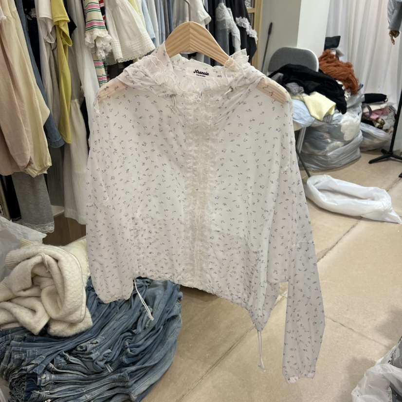 ARANCIA韓國直郵女士新品職業人氣26夏季推薦時尚夾克花朵ARANCIA夾克