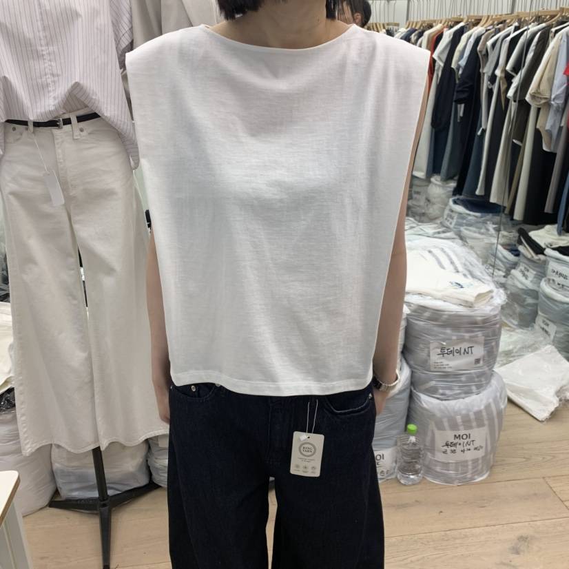MOI-A東大門實拍韓國女士新款休閑熱賣時尚26春夏吊帶背心MOI-A吊帶/背心