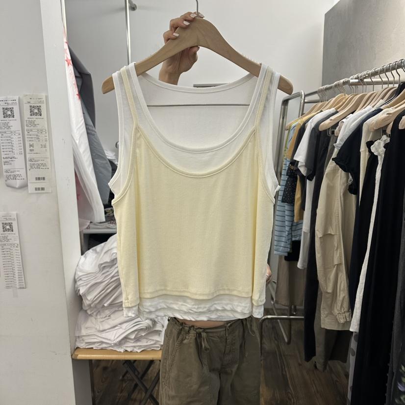 MOSAIC韓國直郵女裝新品熱賣休閑26夏季人氣時尚吊帶背心MOSAIC吊帶/背心