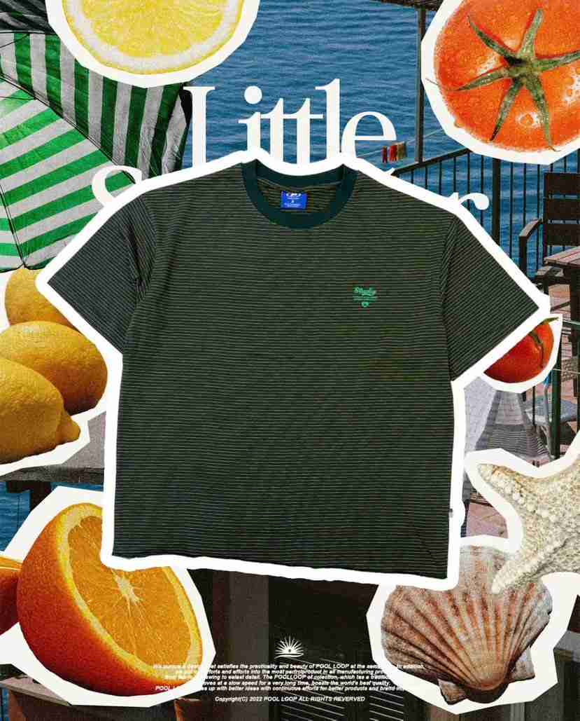 POOL LOOP韓國東大門代購女裝新品26夏季時尚T恤男女同款POOL LOOPT恤