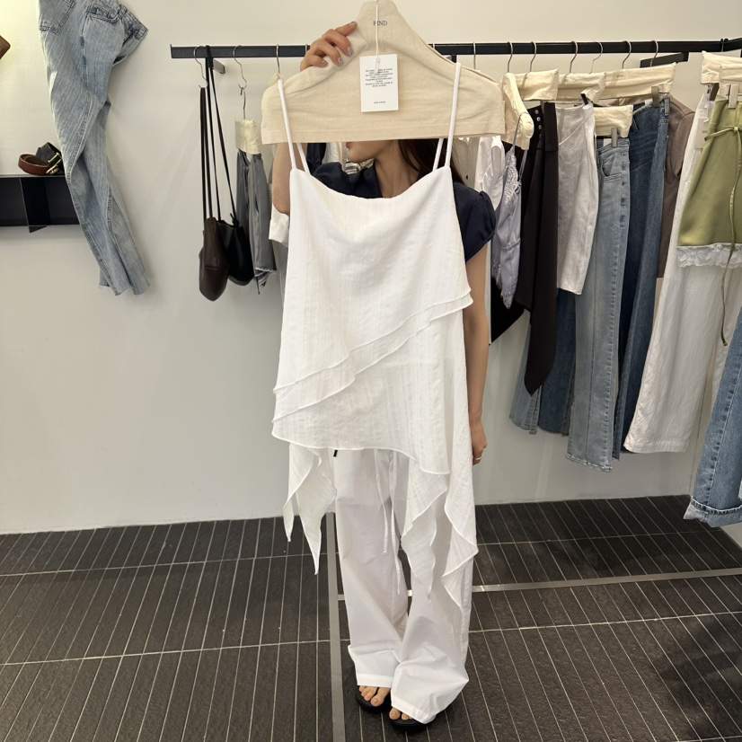 FIND-P韓國東大門代購女裝新款26春夏推薦職業休閑吊帶背心FIND-P吊帶/背心