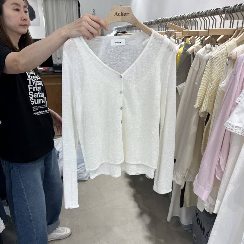 ACKER韓國直郵女士新款熱賣26夏季人氣職業休閑套裝套裝開衫ACKER套裝