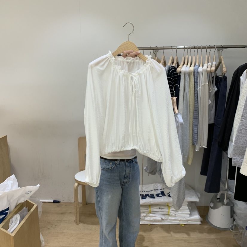 FOREST韓國直郵女士新品推薦26夏季26春夏時尚襯衫蕾絲衫FOREST襯衫/蕾絲衫