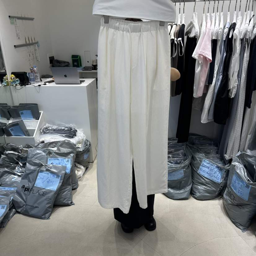 RICH SISTER韓國東大門直郵女裝新品推薦26夏季休閑褲亞麻RICH SISTER休閑褲
