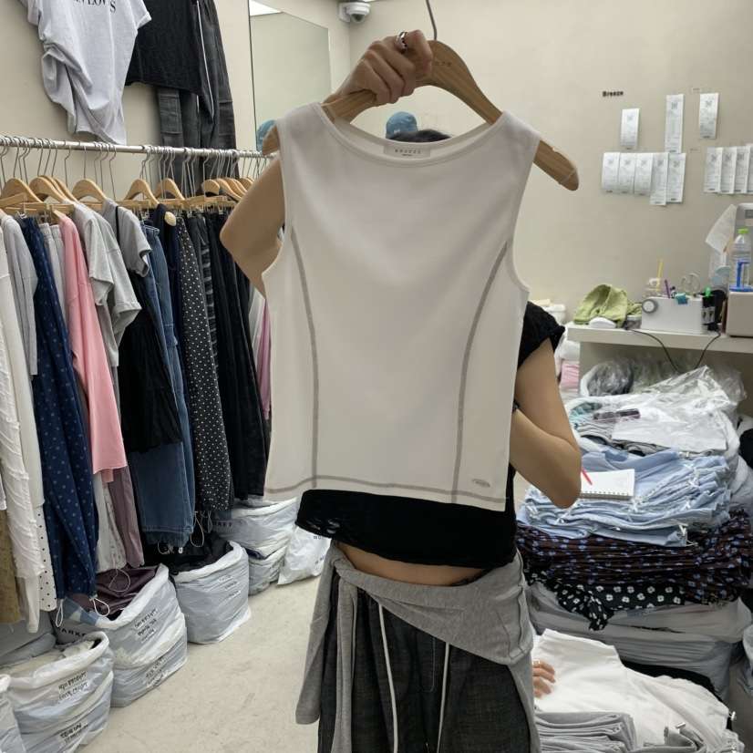 BREEZE韓國直郵女裝新品26夏季推薦時尚職業熱賣吊帶背心BREEZE吊帶/背心