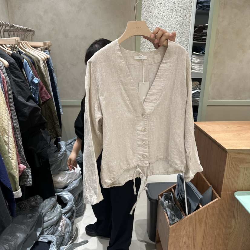 DELI JENNY韓國直郵實拍女士新款推薦26夏季時尚襯衫蕾絲衫DELI JENNY襯衫/蕾絲衫