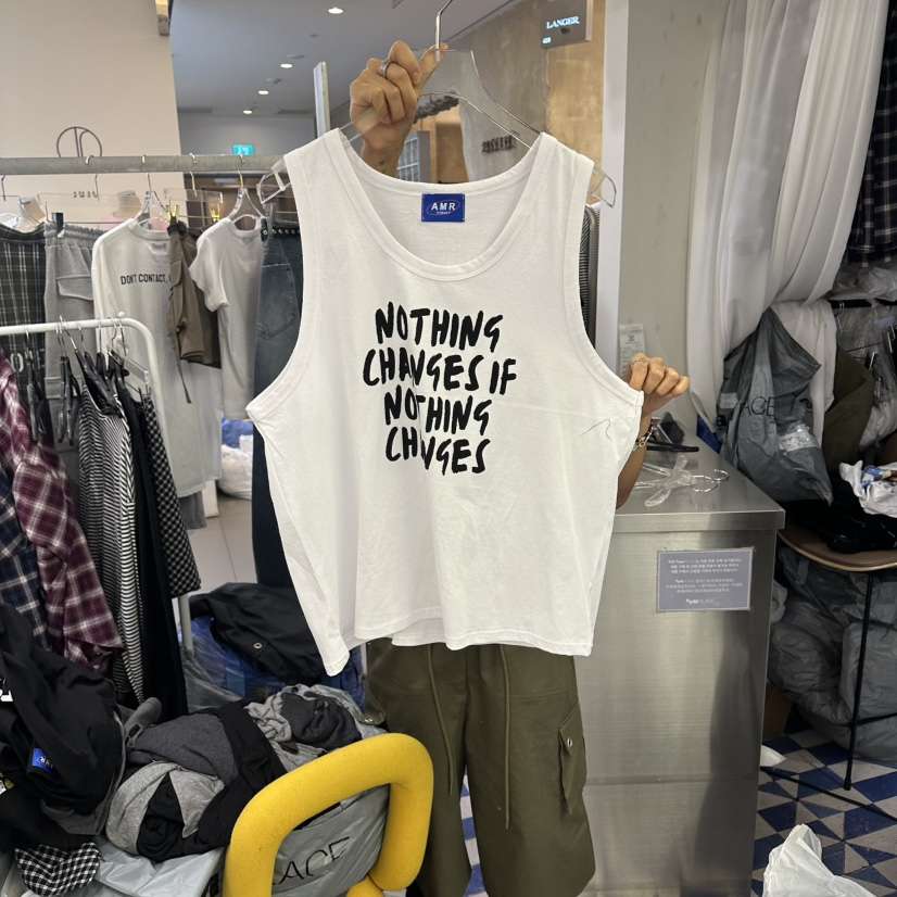 AMOUR韓國代購女士新品26夏季26春夏熱賣職業休閑吊帶背心AMOUR吊帶/背心