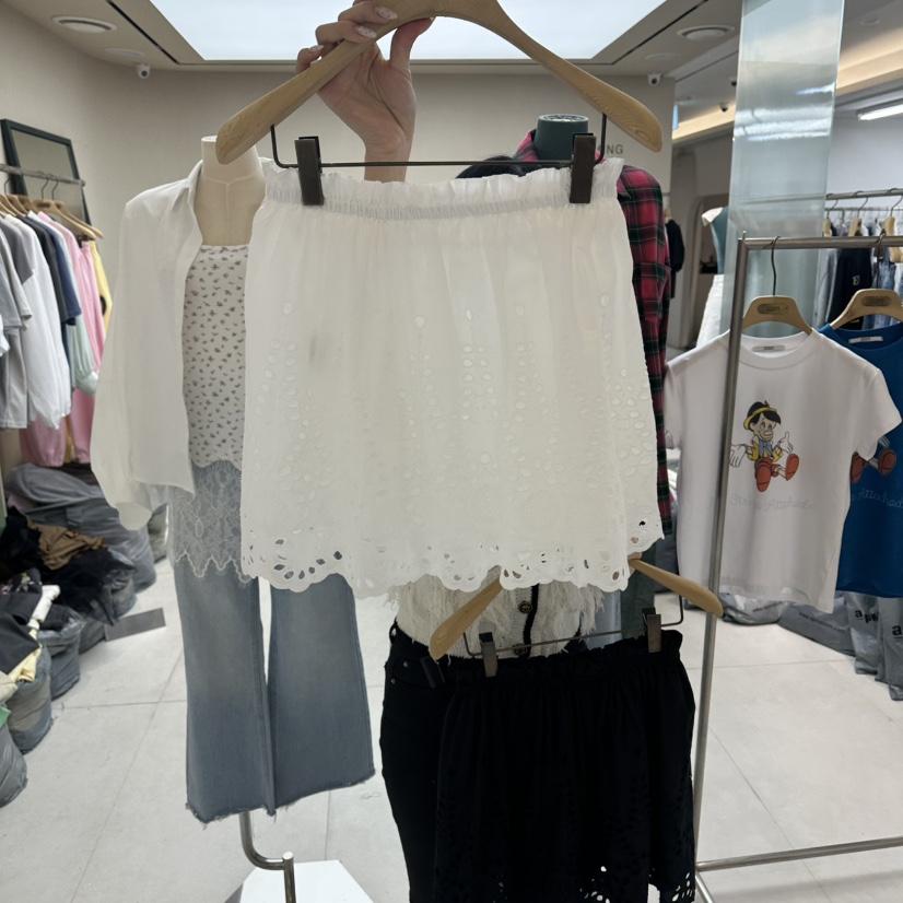 FORMING-P韓國東大門代購女裝新款休閑半身裙中短裙刺繡FORMING-P半身裙/中短裙