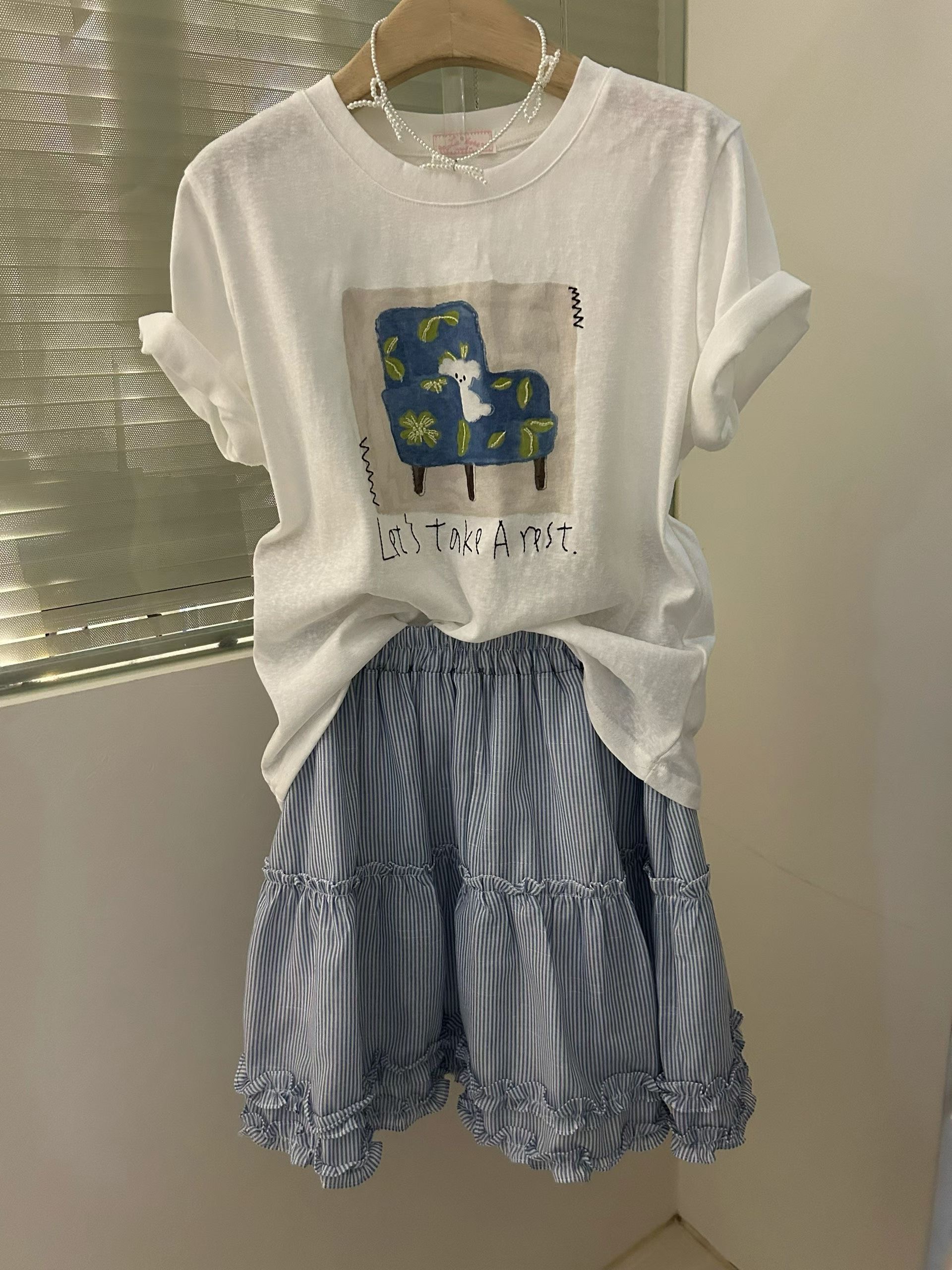 LA KERR韓國直郵女裝新品26夏季人氣推薦26春夏休閑職業T恤LA KERRT恤