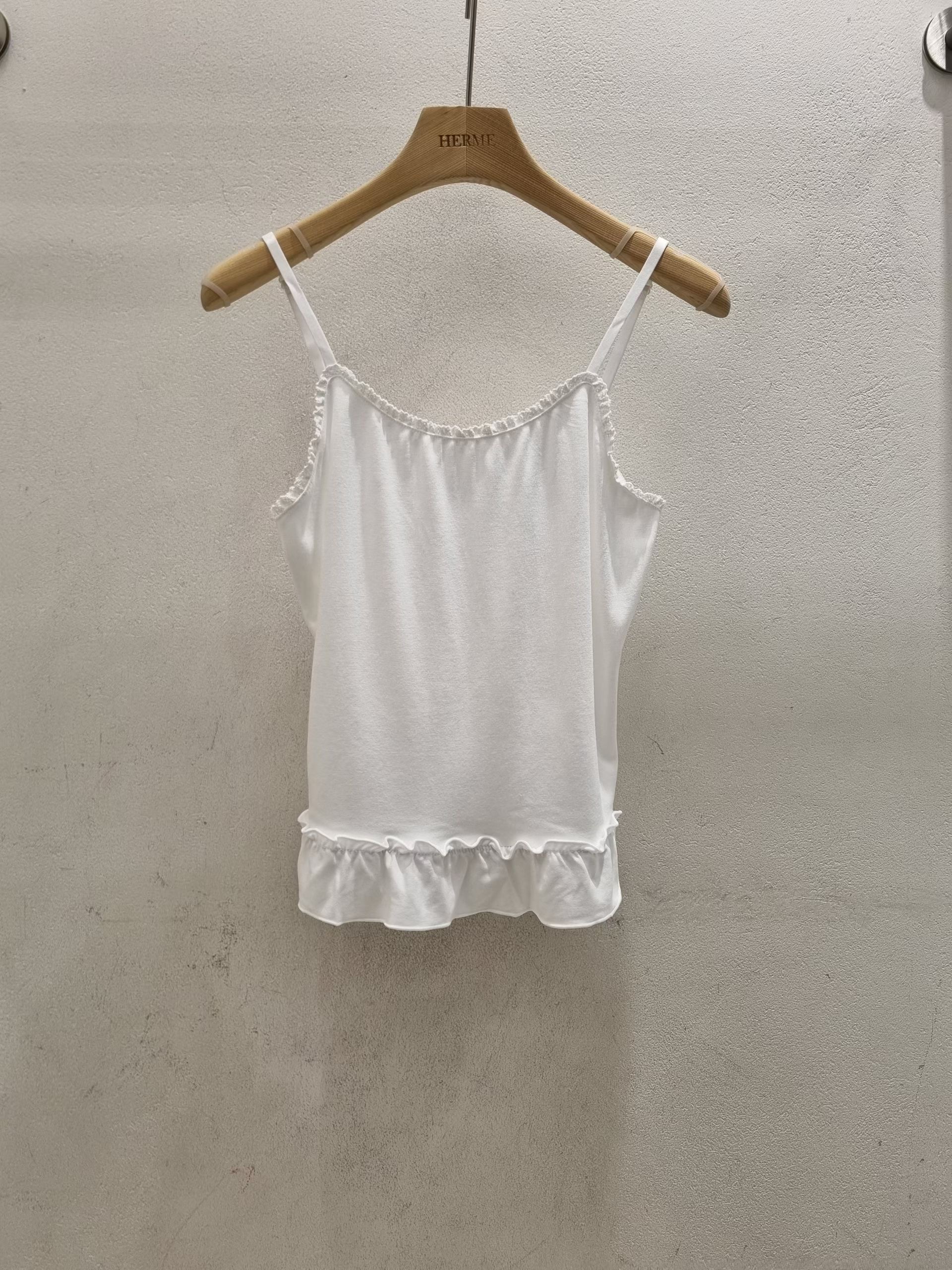 HERME韓國代購女裝新款26夏季人氣熱賣推薦休閑職業吊帶背心HERME吊帶/背心