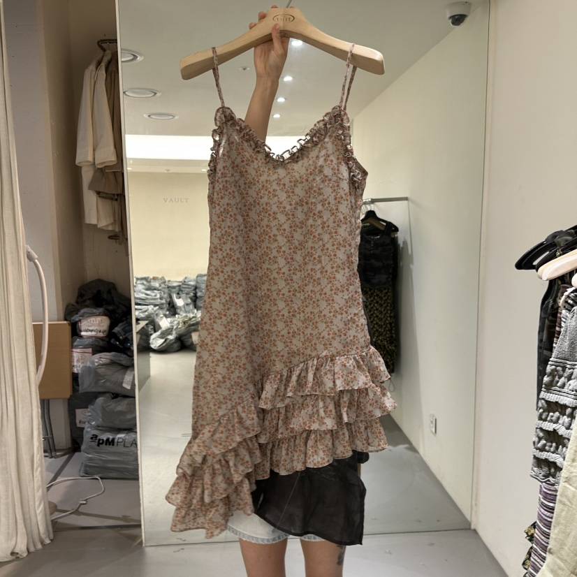 VAULT韓國直郵實拍女士新款人氣26夏季休閑職業時尚連衣裙VAULT連衣裙