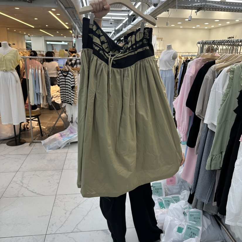 SAGE BRUSH韓國直郵女士新品推薦休閑熱賣職業人氣26春夏長裙SAGE BRUSH長裙