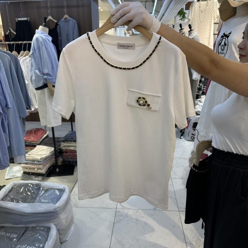 COCO HOLIC東大門實拍韓國女裝新品熱賣時尚人氣推薦T恤COCO HOLICT恤