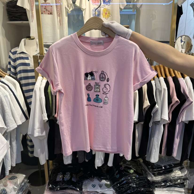 COCO HOLIC韓國東大門直郵女裝新品26春夏26夏季推薦T恤COCO HOLICT恤