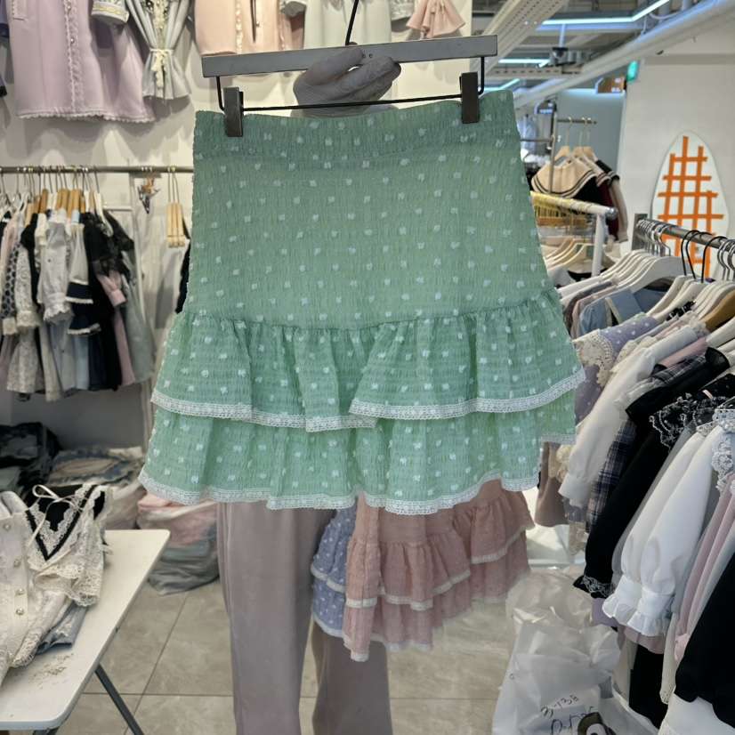 PAPA東大門實拍韓國女裝新品26春夏休閑職業熱賣26夏季短裙Papaine/HALMADE短裙