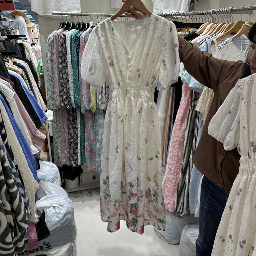 BIKINI東大門實拍韓國女士新品26夏季熱賣人氣休閑連衣裙BIKINI連衣裙