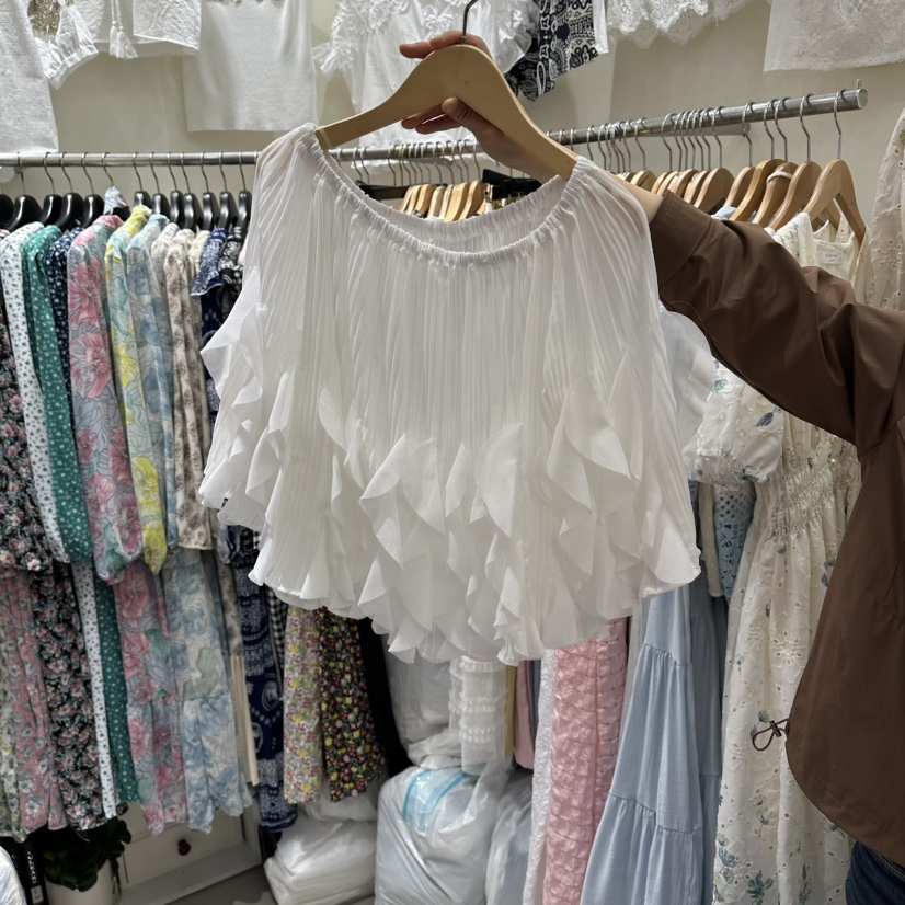 BIKINI韓國直郵實拍女裝新品推薦26春夏職業休閑襯衫蕾絲衫BIKINI襯衫/蕾絲衫