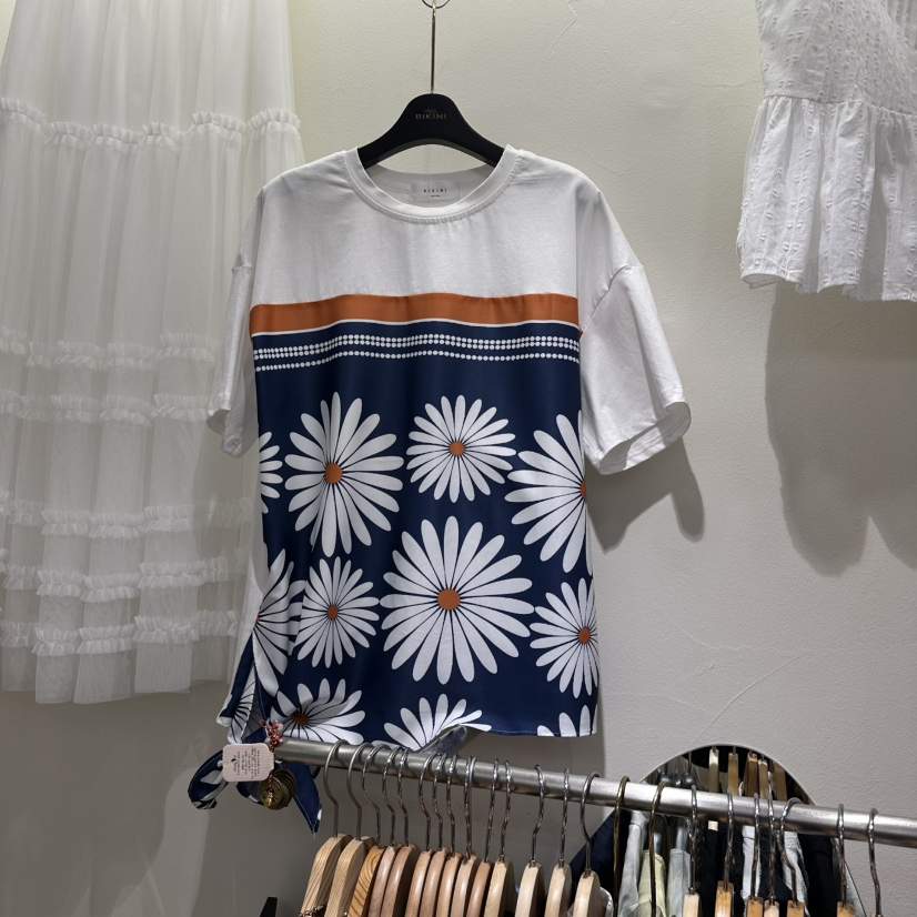BIKINI韓國直郵女裝新品職業熱賣休閑時尚人氣26夏季26春夏T恤BIKINIT恤