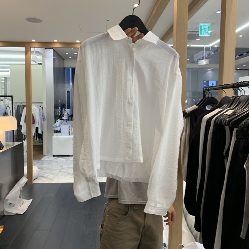OBJECT韓國直郵女士新品推薦人氣職業時尚休閑襯衫蕾絲衫OBJECT襯衫/蕾絲衫