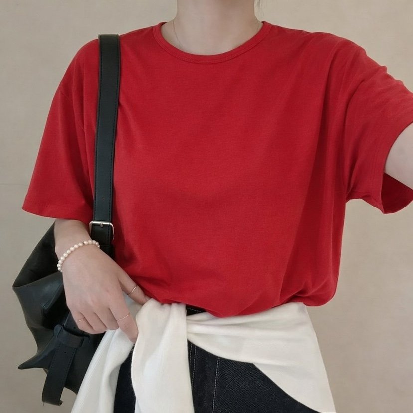 GRASS/DSCOMPANY韓國直郵實拍女士新品職業人氣T恤男女同款GRASS/DSCOMPANYT恤