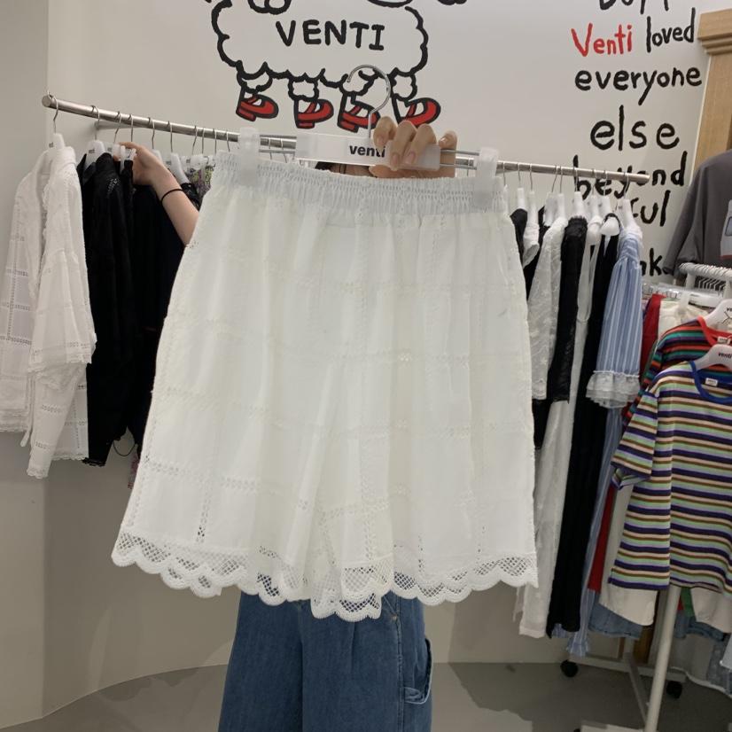 VENTI韓國東大門代購女裝新款人氣26夏季時尚職業短褲蕾絲VENTI短褲