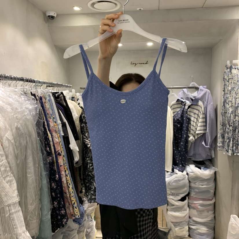LOGROAD韓國東大門代購女士新品推薦時尚26春夏人氣吊帶背心LOG ROAD吊帶/背心