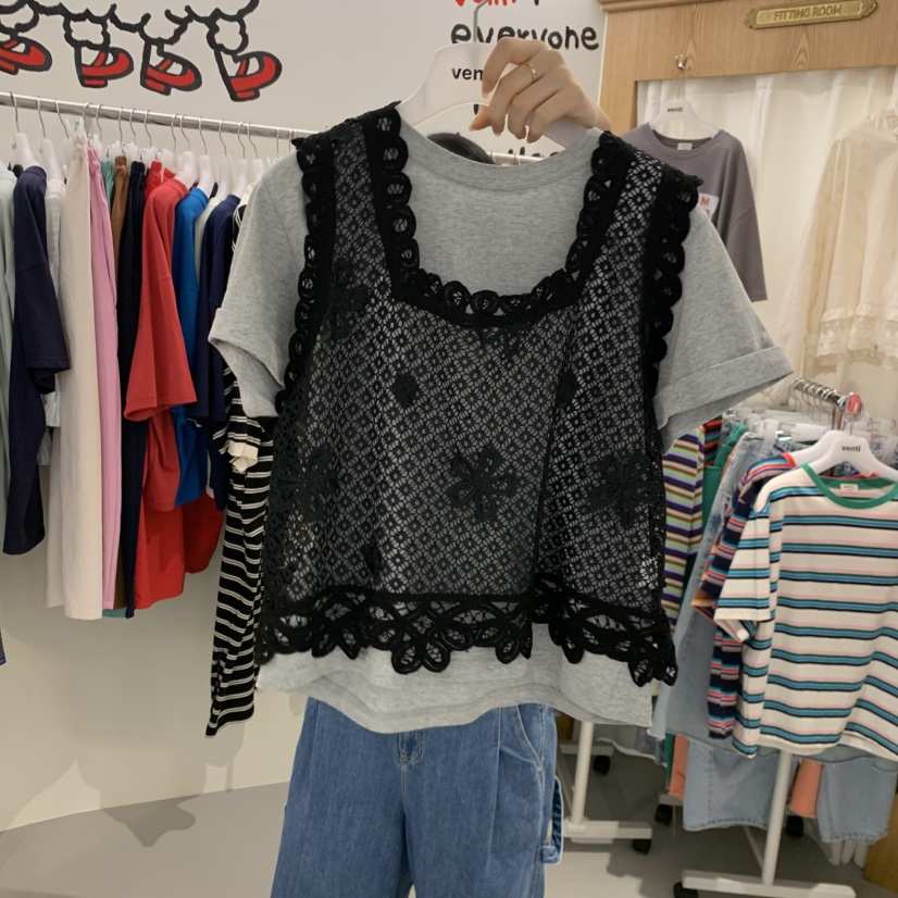 VENTI韓國東大門直郵女裝新品職業人氣休閑吊帶背心不含內搭VENTI吊帶/背心