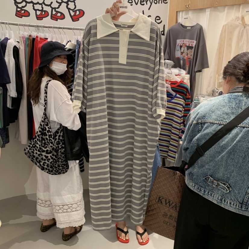 VENTI東大門直郵女士新品時尚真品熱賣26春夏休閑人氣連衣裙VENTI連衣裙