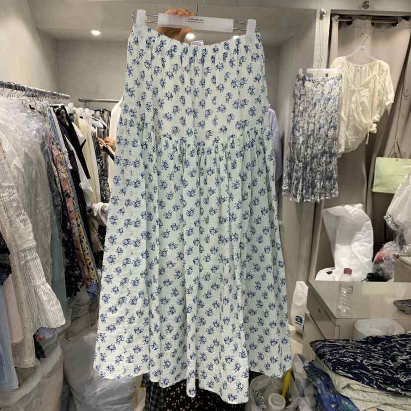 LOGROAD韓國東大門直郵女士新品26春夏26夏季職業推薦長裙LOG ROAD長裙