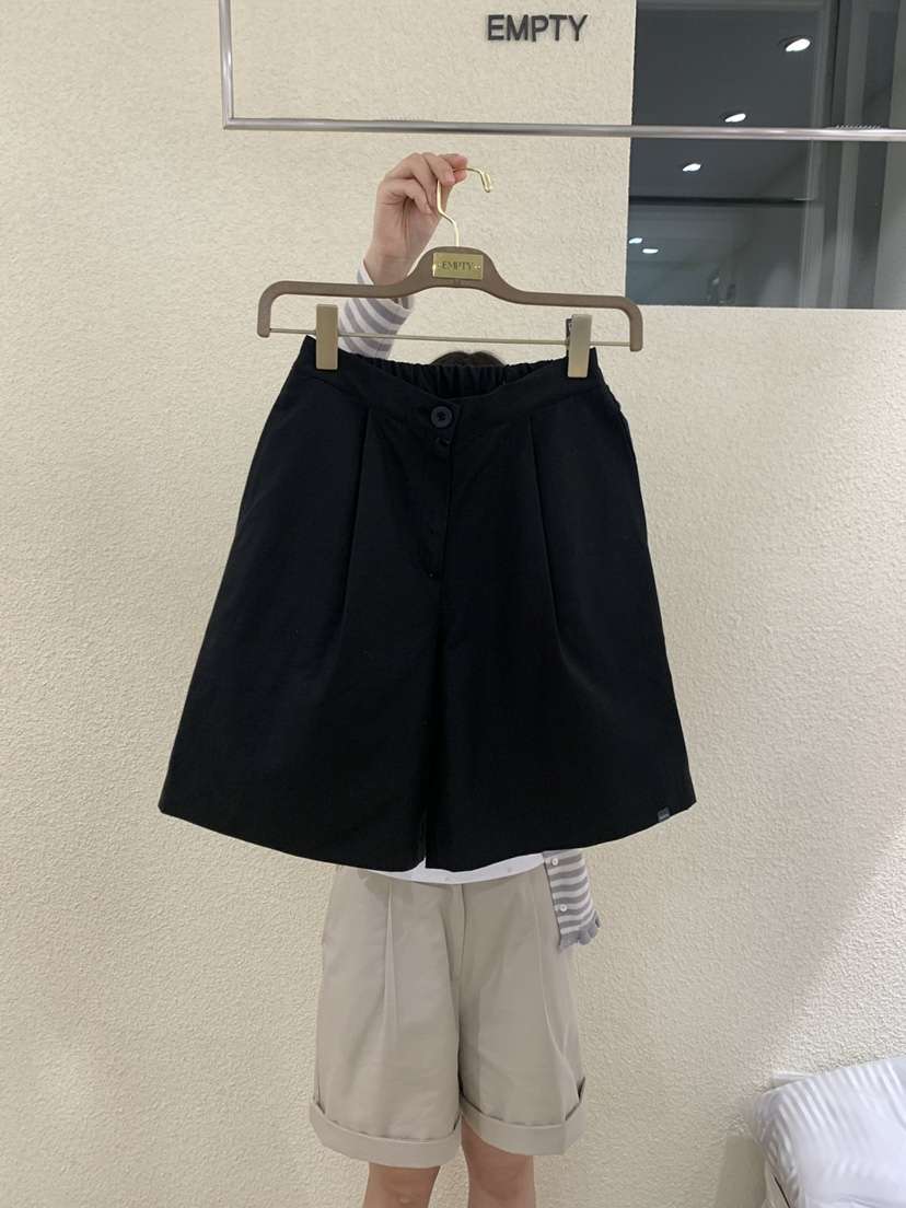 EMPTY韓國直郵女裝新款休閑熱賣26春夏26夏季時尚推薦短褲EMPTY短褲