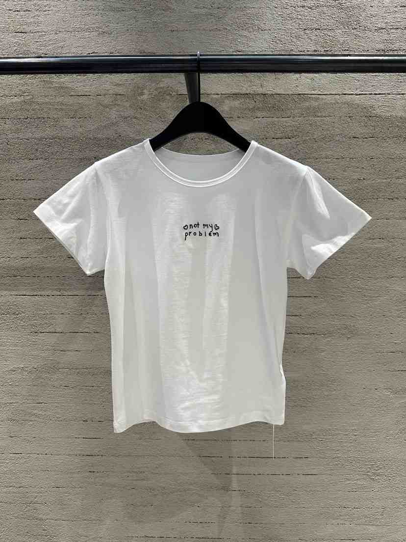 SUGAR CASE韓國直郵實拍女裝新品熱賣時尚休閑人氣T恤刺繡SUGAR CASET恤