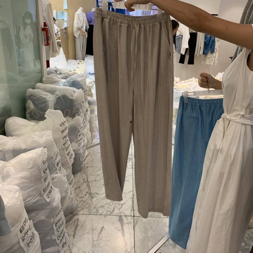 ALMOND韓國代購女士新品職業人氣休閑推薦時尚26夏季休閑褲ALMOND休閑褲