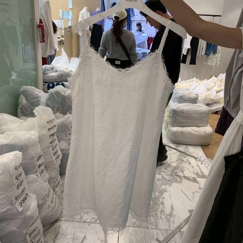 ALMOND韓國東大門代購女士新品時尚26夏季職業熱賣連衣裙ALMOND連衣裙