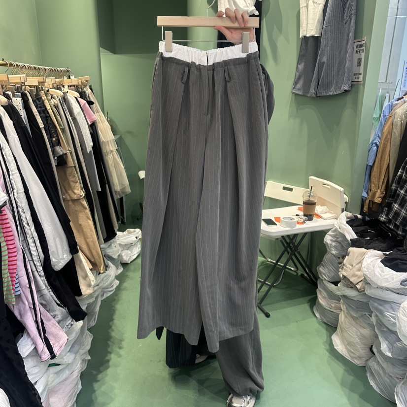 ROMANTIC NEWYORK東大門實拍韓國女裝新品職業26春夏休閑褲ROMANTIC NEWYORK休閑褲