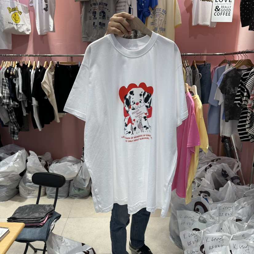 K STORY韓國代購女裝新品時尚職業熱賣推薦休閑26春夏T恤K STORYT恤