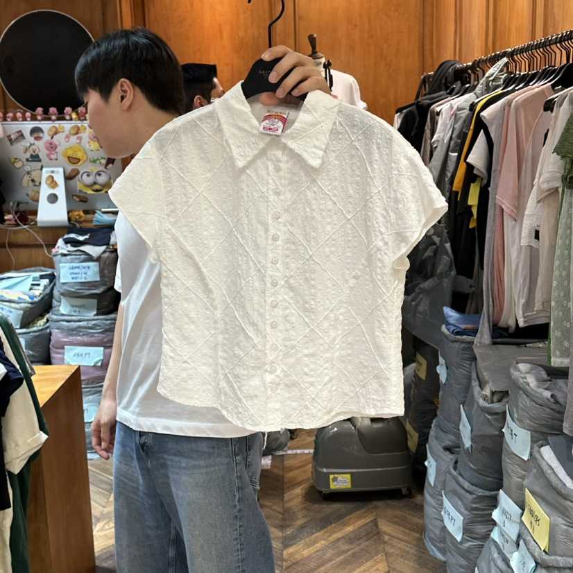 GARMENT-P韓國直郵女士新款人氣26春夏推薦26夏季襯衫蕾絲衫GARMENT襯衫/蕾絲衫