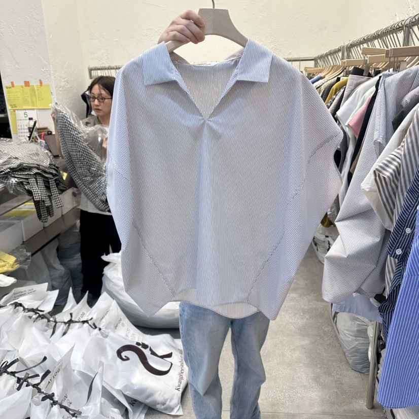 DA YLOG韓國直郵女裝新品時尚26春夏休閑職業襯衫蕾絲衫DA YLOG襯衫/蕾絲衫