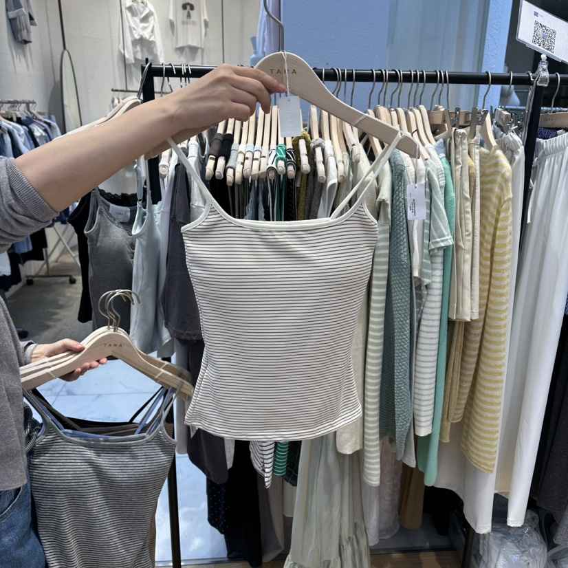 TARA韓國直郵實拍女士新品26春夏推薦職業休閑熱賣吊帶背心TARA吊帶/背心