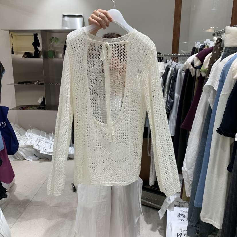 TEMPTING韓國直郵女裝新款時尚26春夏26夏季針織衫不含內搭TEMPTING針織衫